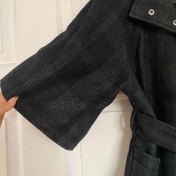 Banana Republic black wool coat - Picture 3 of 7